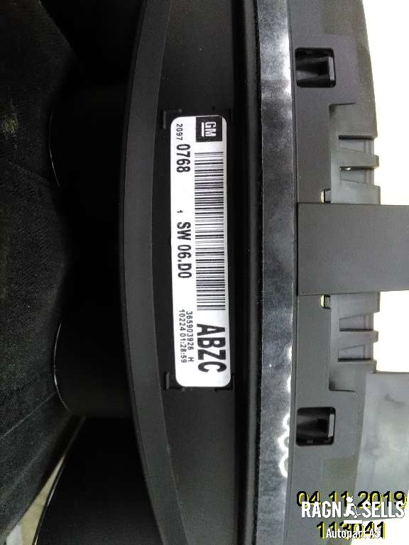 Speedometer til Opel Insignia A 2009-2014 (1256956|20970768|)