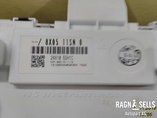 Speedometer til Nissan Leaf 2018-->> (Type II) (248105SH1C|18100585050364)