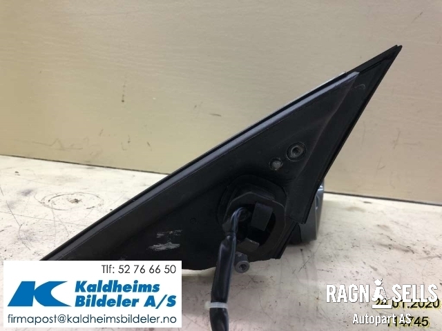 Speil høyre til Audi A4 2007-2014 (Type IV) (B8) (B8) (8K1 857 410 AG|)