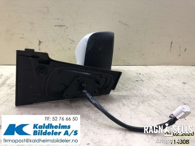 Speil høyre til Toyota Yaris 2012-2014 (Type III, Fase 1)  (87910|)