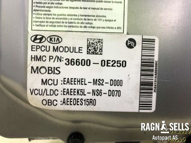 Converter til Hyundai Ioniq Electric 2016-2019 (Fase 1)  (366000E250|)