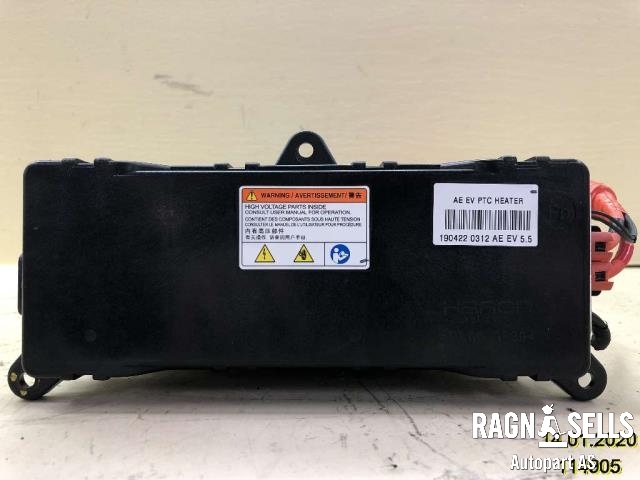 Varmeapparat register til Hyundai Ioniq Electric 2016-2019 (Fase 1) (1904220312|)