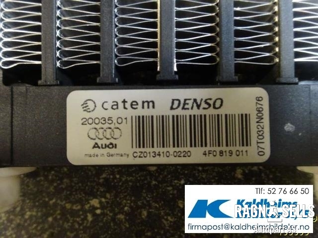 Varmeapparat ekstravarmer til Audi A6 2005-2008 (Type III, Fase 1) (C6) (C6) (4F0819011||CZ0134100220)