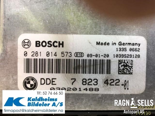 Styreenhet motor til BMW 1-Serie 2004-2011 (E81/E82/E87/E88) (E81/E82/E87/E88) (BOSCH|13 61 8 577 664|7 823 422|0 281 014 573)