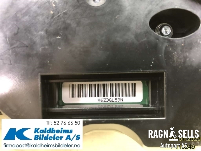 Speedometer til Audi A4 2007-2014 (Type IV) (B8) (B8) (8K0920931T|8K0 920 931 T|)