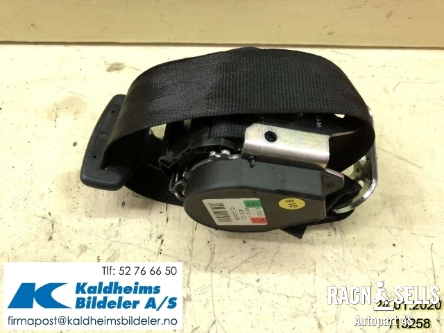 Sikkerhetsbelte bak høyre til Audi A4 2007-2014 (Type IV) (B8) (B8) (8K0857805R|ALE621492700)