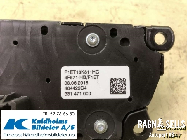 Bilstereo diverse til Ford Focus 2014-2018 (Type III, Fase 2)  (F1ET18K811HC|)