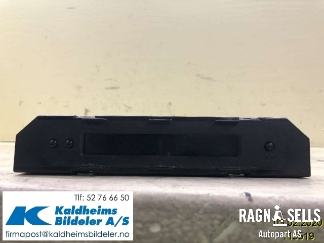 Instrument klokke til Suzuki Grand Vitara, 2005-2015 (Type III) (3460065J41)
