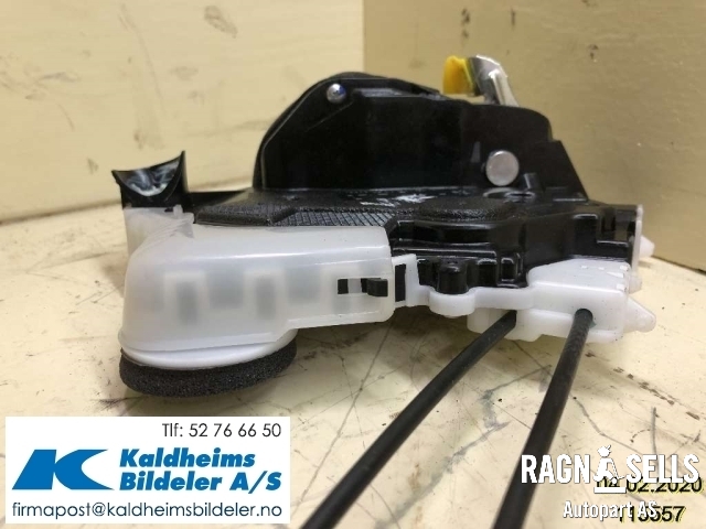 Dørlås låskasse til Toyota Yaris 2012-2014 (Type III, Fase 1) (02D3|69040-0D140|)