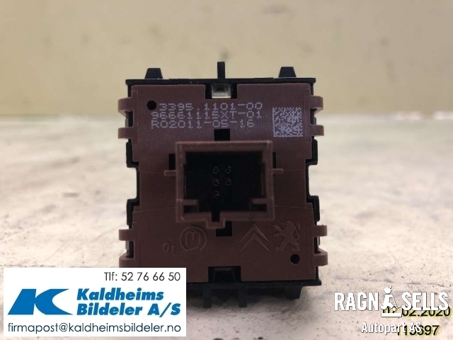 Bryter diverse til Peugeot 508 2011-2014 (Type I, Fase 1)  (96661115XT|R020110516)