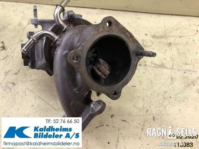 Turbo til Ford Focus 2011-2014 (Type III, Fase 1)  (CM5G-6K682-HE)