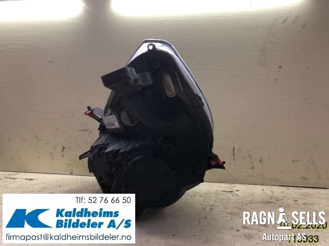 Frontlykt høyre halogen til Opel Meriva B 2010-2017 (1216050||VP9PMX13005AD|13305776|13253630|1216752)