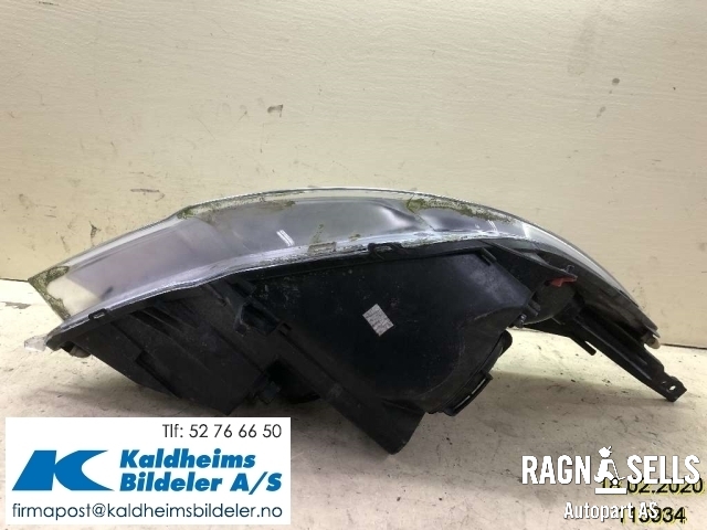 Frontlykt venstre halogen til Opel Meriva B 2010-2017 (1216234||VP9PMX13006AD|13305777|13286612|1216759)