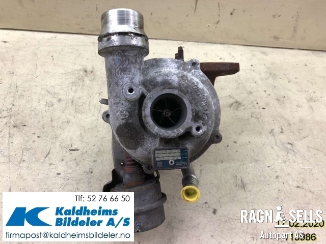 Turbo til Renault Scenic 2009-2016 (Type III)  (889697H82728404|)
