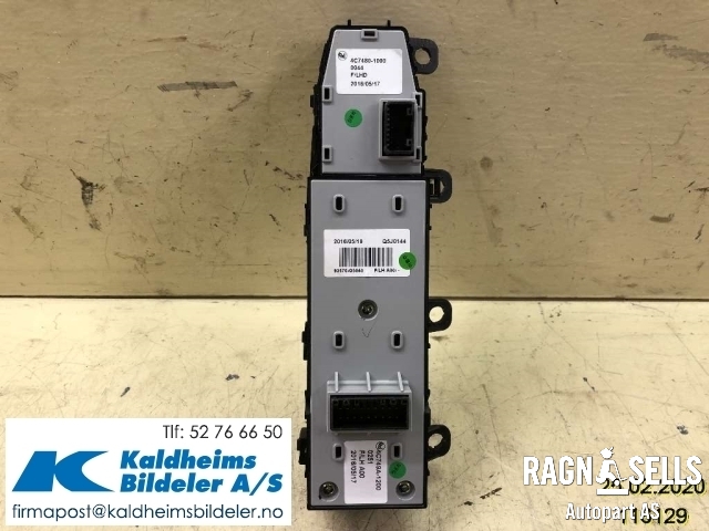 Bryter ruteheis til Kia Niro 2016-2021  (93570G5040|)