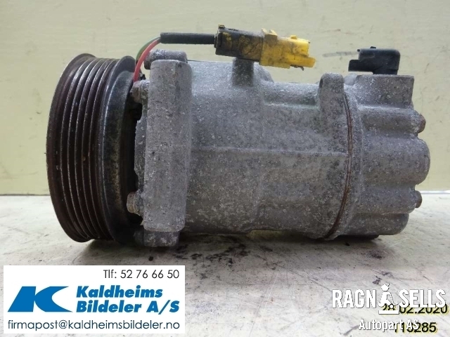 Aircondition kompressor til Peugeot 207 2006-2012  (9651910980|02178902761)