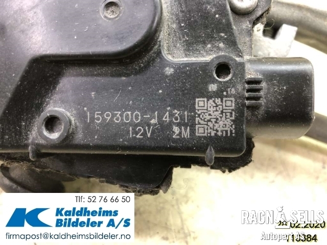 Viskermotor frontrute til Mazda 6 2010-2013 (Type II, Fase 2)  (GS1D-67-360|GS1D-67-340|1593001431)