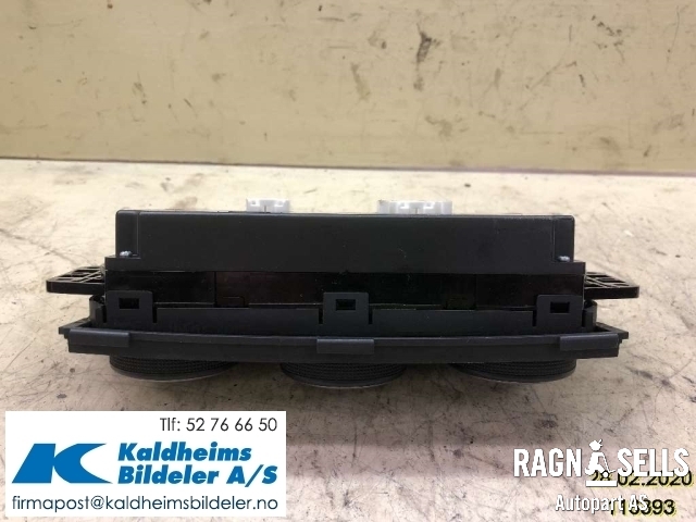 Varmeapparat betjening til Mazda 6 2010-2013 (Type II, Fase 2) (GDK4-61-190||T1013519HB)