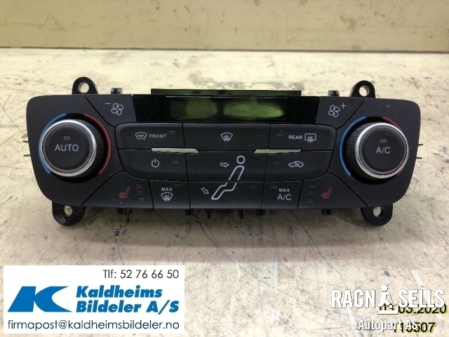 Varmeapparat betjening til Ford C-Max 2015-2019 (Type II, Fase 2) (F1ET-18C612-DM|F1ET-18C612-DJ|2376689)