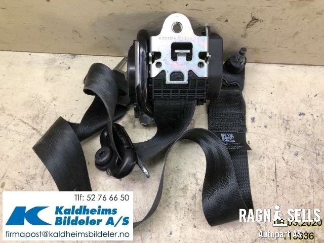 Sikkerhetsbelte foran høyre til Ford C-Max 2015-2019 (Type II, Fase 2)  (AM51-R61294-AE3YYW|AM51R61294AEW|1846146)