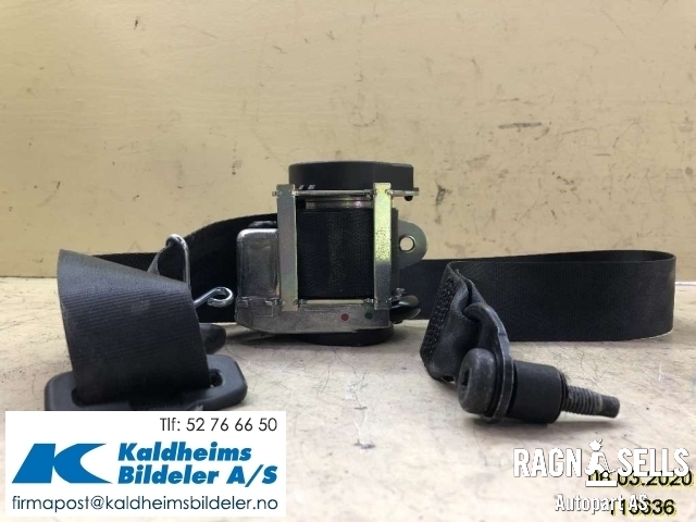 Sikkerhetsbelte foran høyre til Ford C-Max 2015-2019 (Type II, Fase 2)  (AM51-R61294-AE3YYW|AM51R61294AEW|1846146)