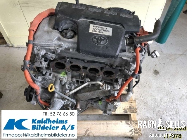 Motor bensin til Toyota RAV4 2016-2019 (Type IV, Fase 2) (190000V220|1900036430|2AR-FXE)