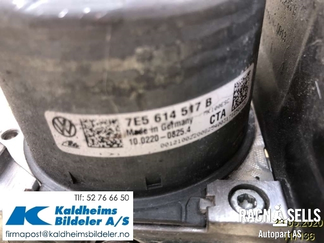 ABS sentral til VW Caddy 2015-2020 (Type III, Fase 3)  (7E5614517B|10022008254)