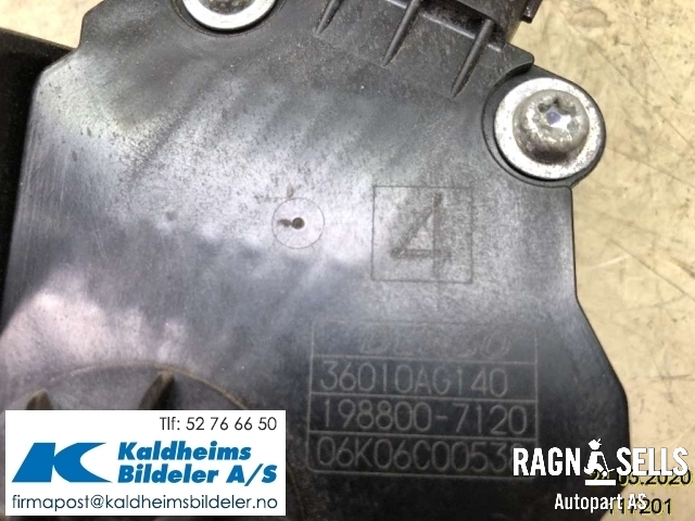 Pedal gass til Subaru Legacy 2007-2009 (Type IV, Fase 2)  (36010AG140|1988007120)