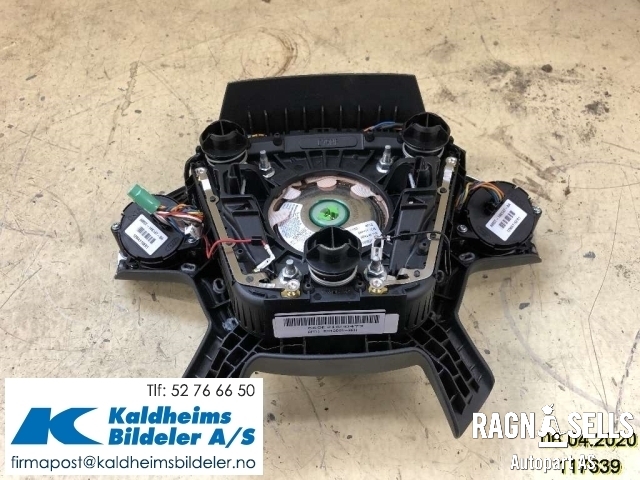 Airbag rattpute til Ford C-Max 2010-2015 (Type II, Fase 1) (BAMPT11675|)