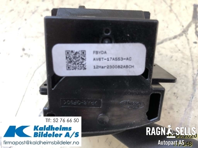 Bryter visker til Ford C-Max 2010-2015 (Type II, Fase 1)  (AV6T17A553AC|)
