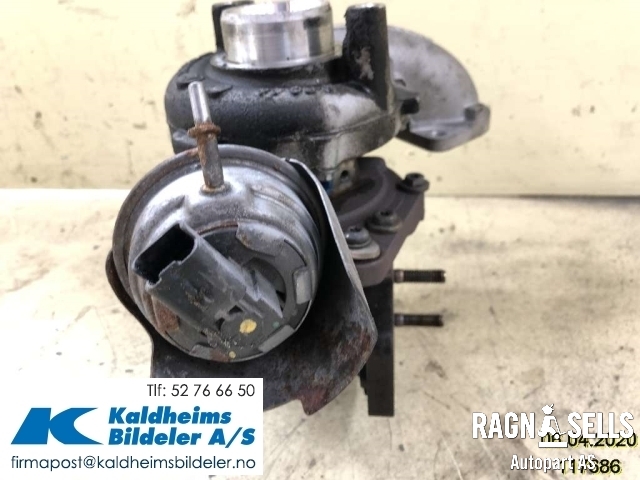 Turbo til Ford C-Max 2010-2015 (Type II, Fase 1) (GTB1244VZ|AV6Q-6K682-AB|9686120680)