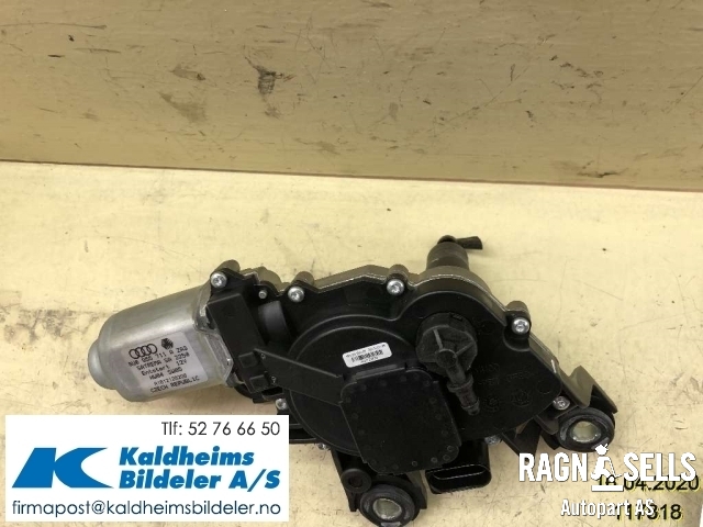 Viskermotor bakrute til Audi A1 2010-2014 (Type I, Fase 1) (8U0 955 711 A|)