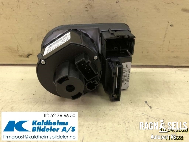 Bryter lys til Audi A1 2010-2014 (Type I, Fase 1)  (8P0919093|)