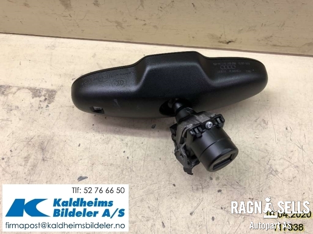 Speil innvendig til Audi A1 2010-2014 (Type I, Fase 1) (8X0 857 511 AA|8X0857511AA|)