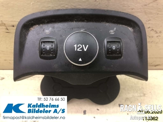 Bryter setevarme til Ford Focus, 2011-2014 (Type III, Fase 1)  (BM5T19K314AD)