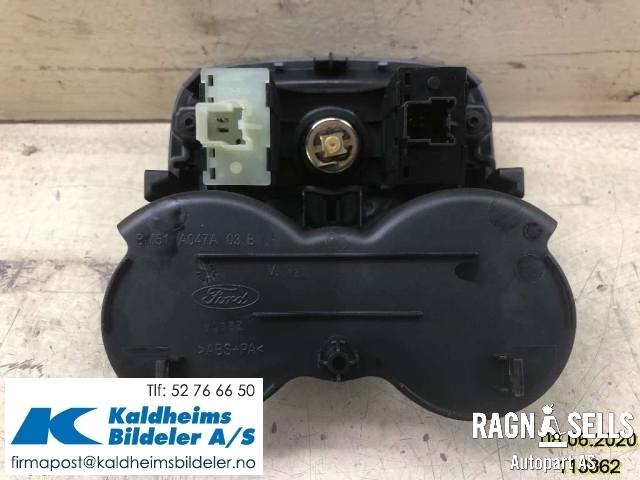 Bryter setevarme til Ford Focus 2011-2014 (Type III, Fase 1)  (BM5T19K314AD|)