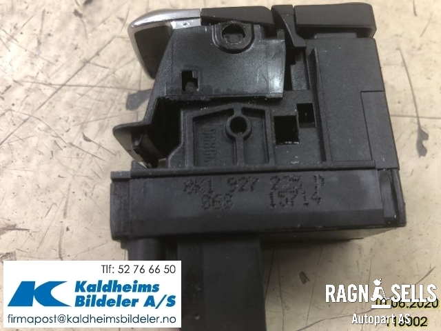 Bryter elektrisk håndbrekk/parkbrems til Audi A4 2007-2014 (Type IV) (B8) (B8) (8K1 927 225 D|)