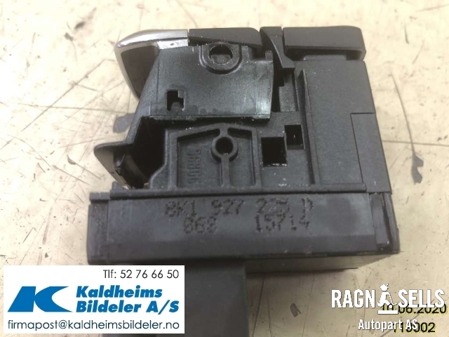 Bryter elektrisk håndbrekk/parkbrems til Audi A4 2007-2014 (Type IV) (B8) (B8) (8K1 927 225 D|)