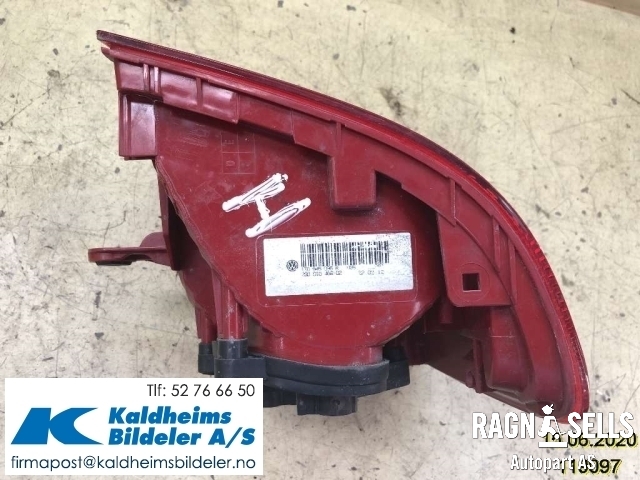 Baklykt høyre til VW Touran 2010-2015 (Type I, Fase 3) (1T0945096R|)