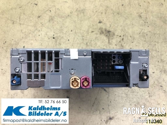 Bilstereo navigasjon til BMW X1 2009-2015 (E84) (E84) (65 12 9 231 161|9 226 347|)