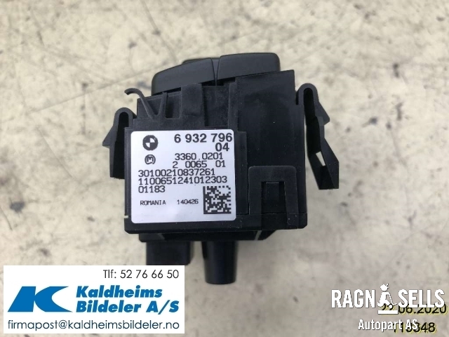 Bryter lys til BMW X1 2009-2015 (E84) (E84) (61 31 6 932 796|)
