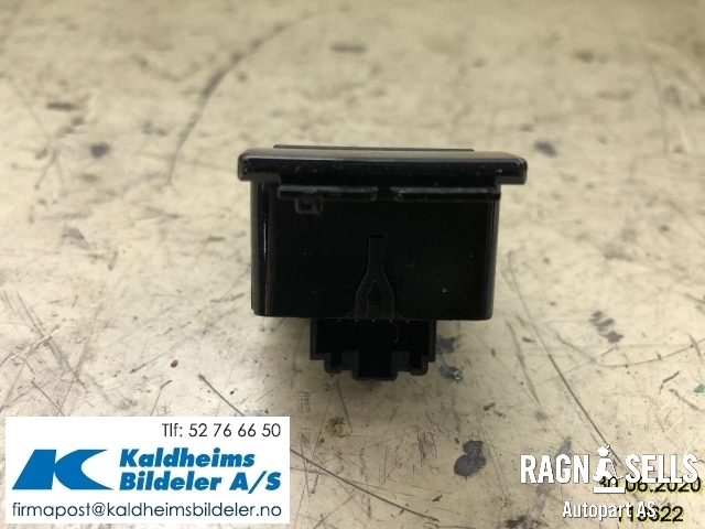 Bryter nødblink til Audi A6 2011-2014 (Type IV, Fase 1) (C7) (C7) (4G0941509|10016472)