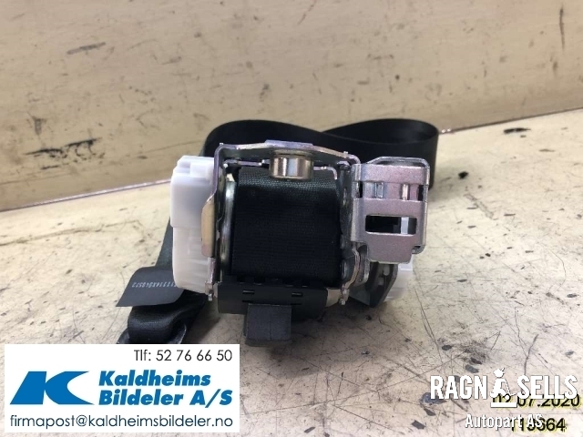 Sikkerhetsbelte foran høyre til Ford Fiesta 2013-2017 (Type VI, Fase 2) (C1BBA61294AC|34149481C)