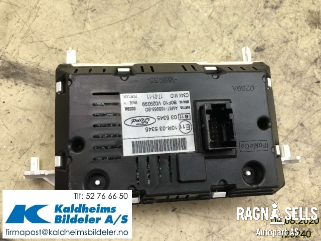 Bilstereo diverse til Ford C-Max 2010-2015 (Type II, Fase 1)  (AM5T18B955BD|)