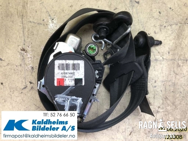 Sikkerhetsbelte foran venstre til Ford C-Max 2010-2015 (Type II, Fase 1)  (AM51R61295ABW|615874900)