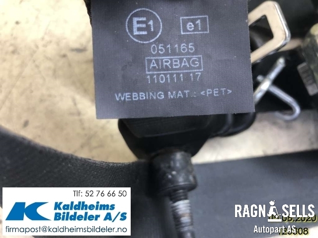 Sikkerhetsbelte foran venstre til Ford C-Max 2010-2015 (Type II, Fase 1)  (AM51R61295ABW|615874900)