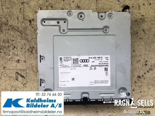 Bilstereo navigasjon til Audi Q2 2016-->>  (81A 035 188 D|81A035188D|28618500)
