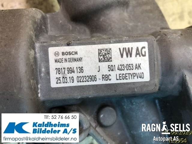 Tannstang elektrisk til Audi Q2 2016-->>  (5Q1 423 056 G|5Q1423053AK|7817994136)