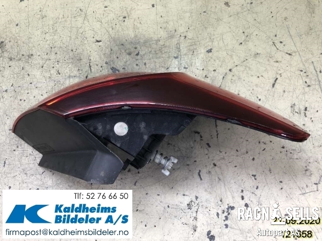 Baklykt venstre til VW CC 2008-2012 (PASSAT CC) (PASSAT CC) (3C8945207M|)