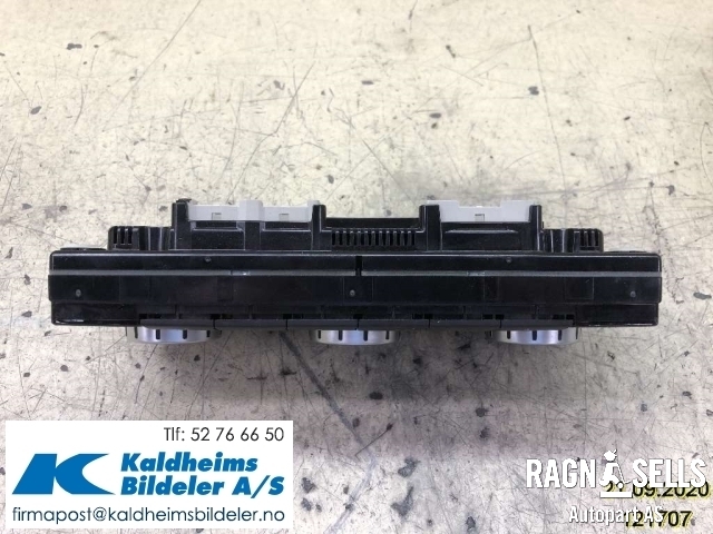 Varmeapparat betjening til VW CC 2008-2012 (PASSAT CC) (PASSAT CC) (3AA907044AJ|)